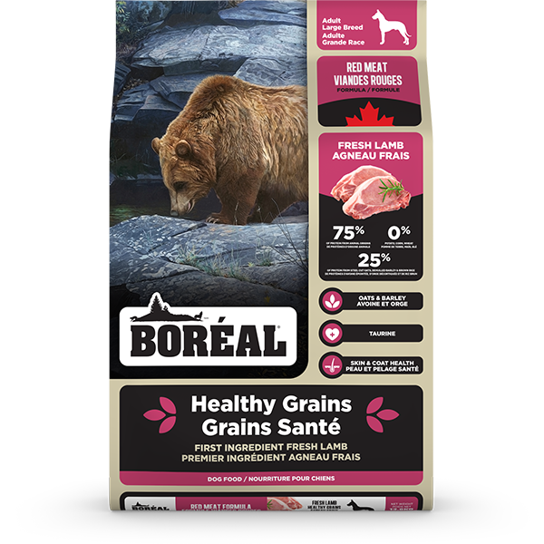 Boreal Dog Healthy Grains Large Breed Red Meat 13.6kg