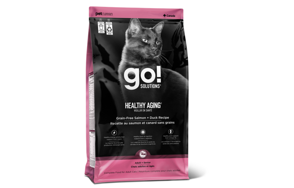 *New*GO! Cat Healthy Aging GF Salmon & Duck 8lb