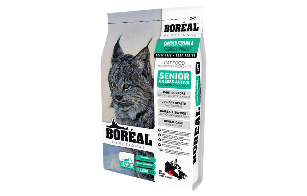 Boreal Cat Functional Senior & Less Active Chicken 2.26kg