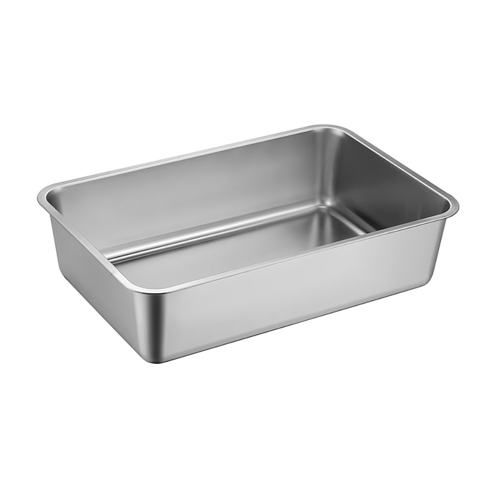 Simons Stainless Steel Cat Pan Large