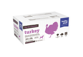Healthy Paws Big Box Dinner Turkey 24 x 1Lb