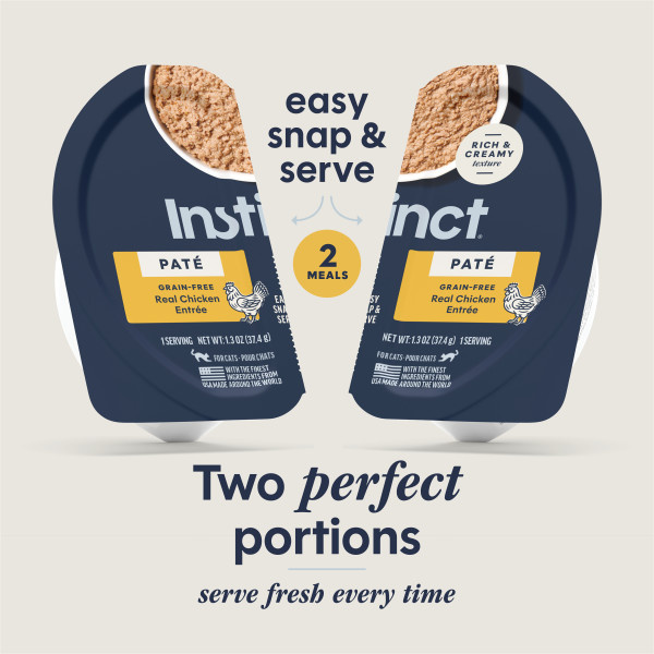 Instinct Cat Split Cup Chicken Pate 2.6oz