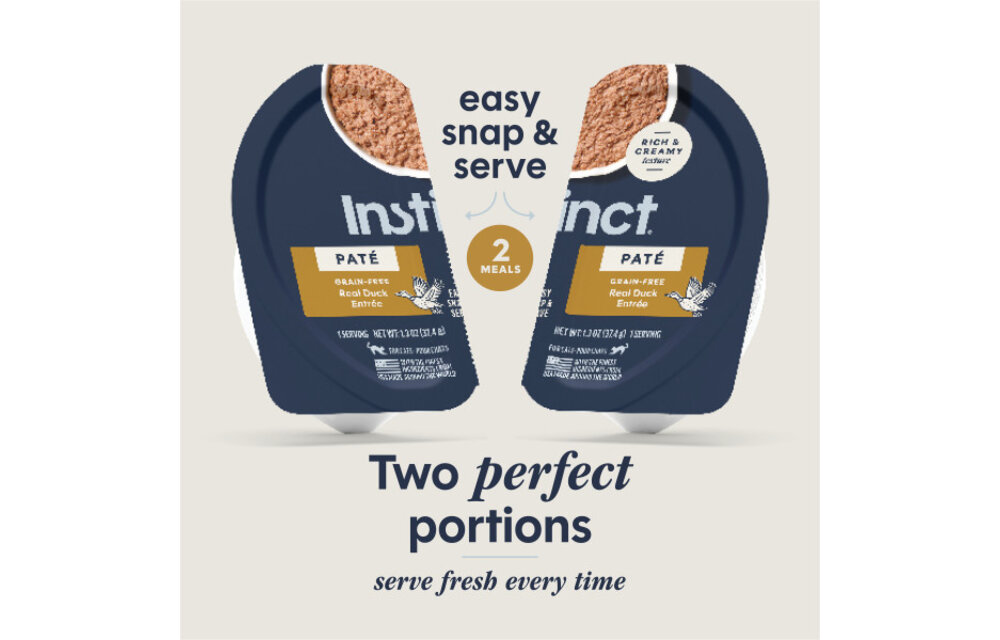 Instinct Cat Split Cup Duck Pate 2.6oz