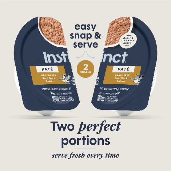 Instinct Cat Split Cup Duck Pate 2.6oz
