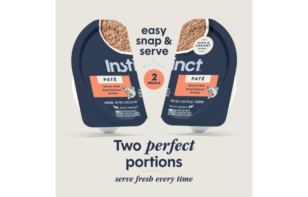 Instinct Cat Split Cup Salmon Pate 2.6oz