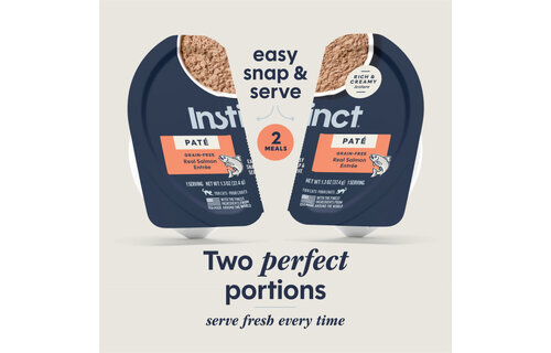 Instinct Cat Split Cup Salmon Pate 2.6oz