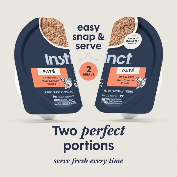 Instinct Cat Split Cup Salmon Pate 2.6oz