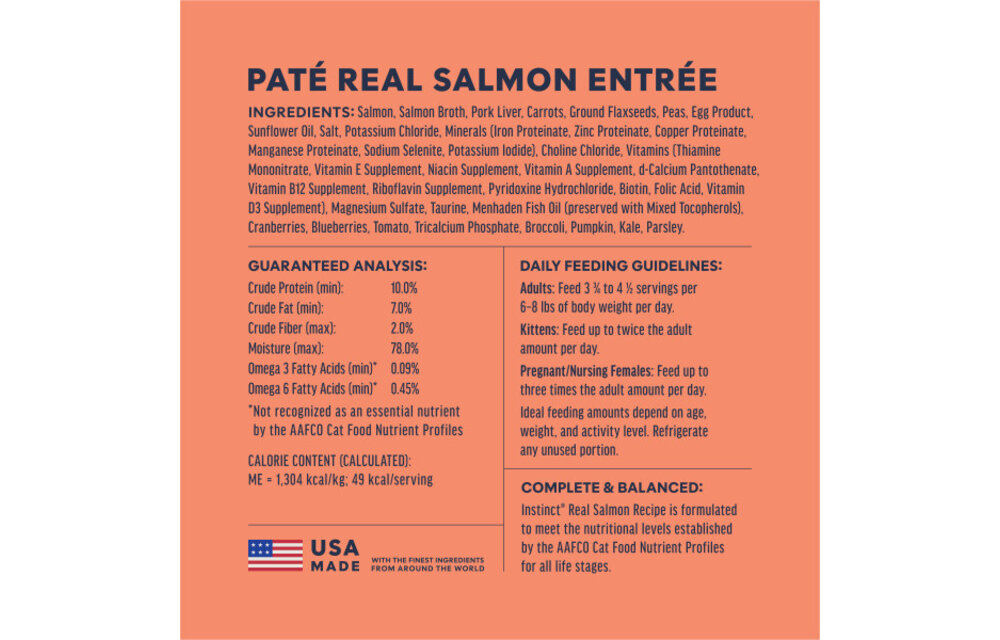 Instinct Cat Split Cup Salmon Pate 2.6oz
