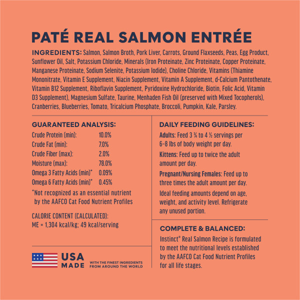 Instinct Cat Split Cup Salmon Pate 2.6oz