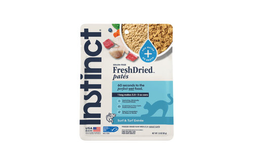 Instinct Cat Fresh Dried Pates Surf & Turf Entree 3oz