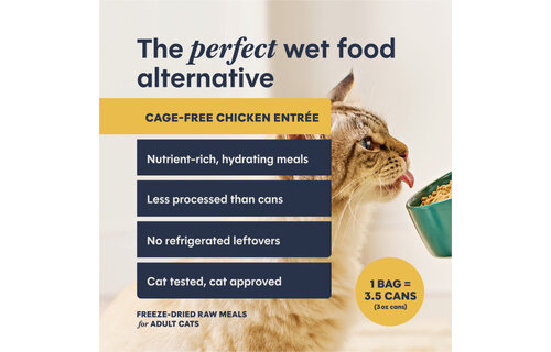 Instinct Cat Fresh Dried Pates Chicken Entree 3oz