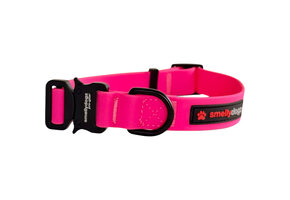 Smellydogz Adjustable Collar Pro Pink 1"16-22"