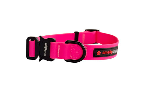 Smellydogz Adjustable Collar Pro Pink 1"16-22"