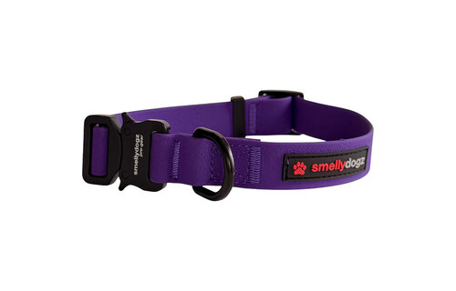 Smellydogz Adjustable Collar Pro Purple 1"16-22"