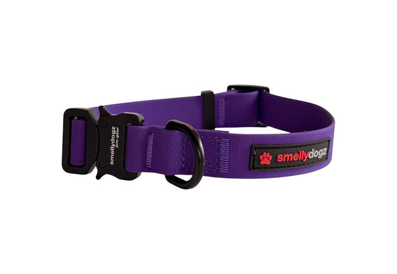 Smellydogz Adjustable Collar Pro Purple 1"16-22"