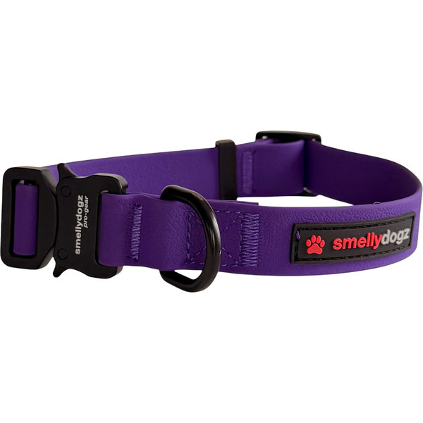 Smellydogz Adjustable Collar Pro Purple 1"16-22"