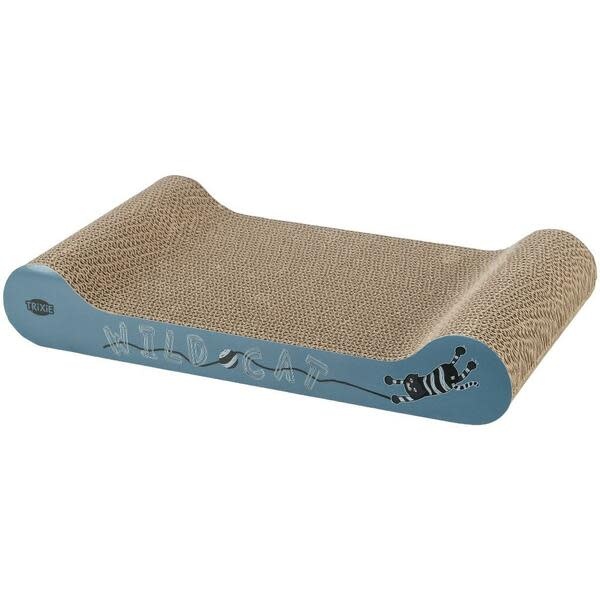 Trixie Cardboard Cat Scratcher Chaise Blue