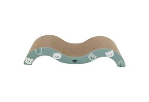 Trixie Cardboard Cat Scratcher Wave Green