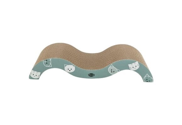 Trixie Cardboard Cat Scratcher Wave Green