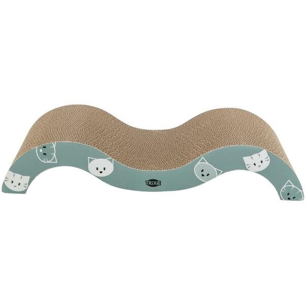 Trixie Cardboard Cat Scratcher Wave Green