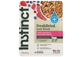 Instinct Dog Fresh Dried Meal Blends Beef & WildBerries 3oz