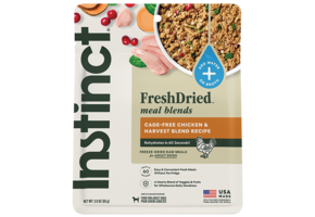 Instinct Dog Fresh Dried Meal Blends Chicken & Harvest 3oz