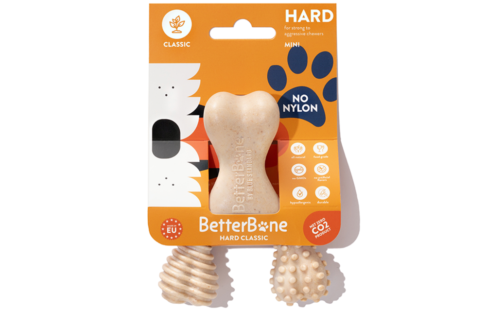 BetterBone Dog Chew Hard Classic Hypoallergenic Mini