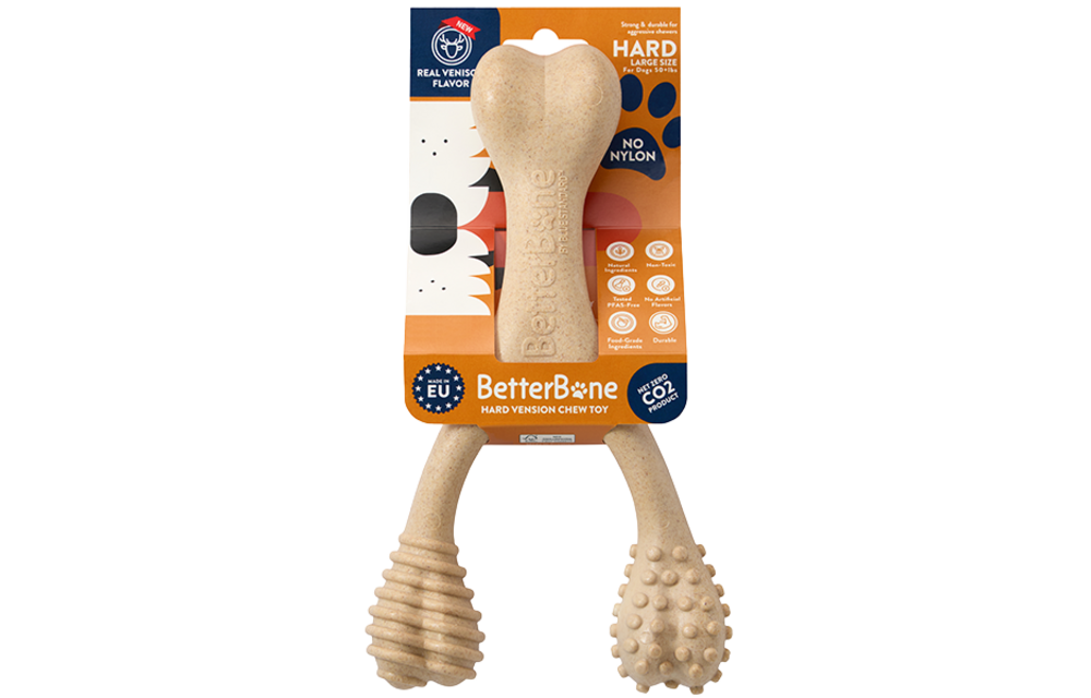 BetterBone Dog Chew Hard Venison Large