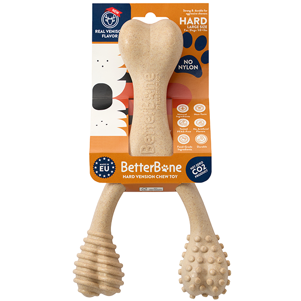 BetterBone Dog Chew Hard Venison Large