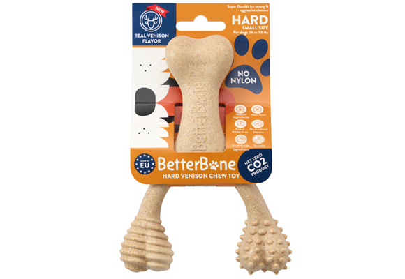 BetterBone Dog Chew Hard Venison Small