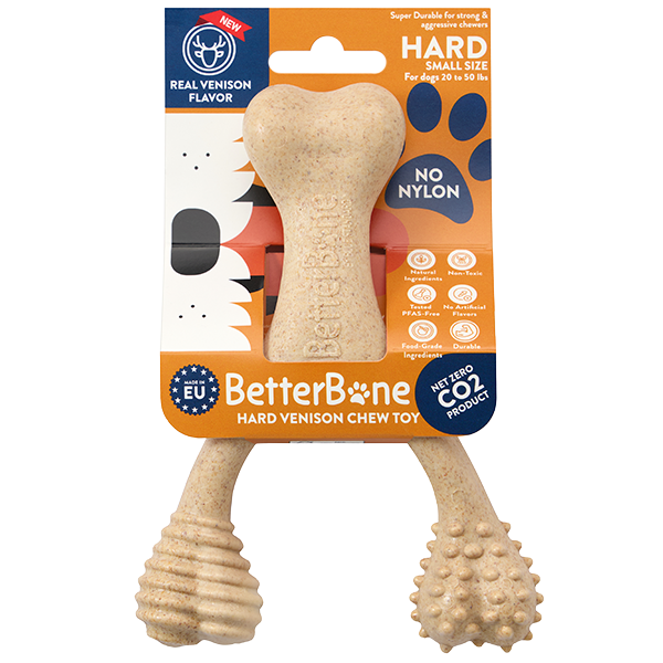 BetterBone Dog Chew Hard Venison Small