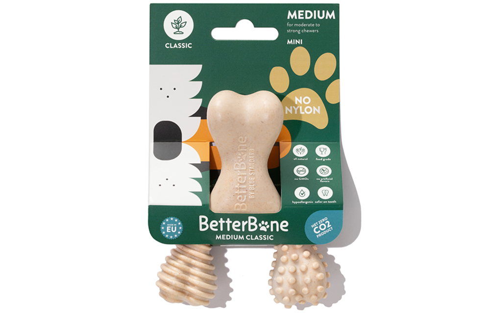 BetterBone Dog Chew Medium Classic Hypoallergenic Mini