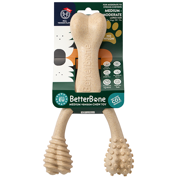 BetterBone Dog Chew Medium Venison Large