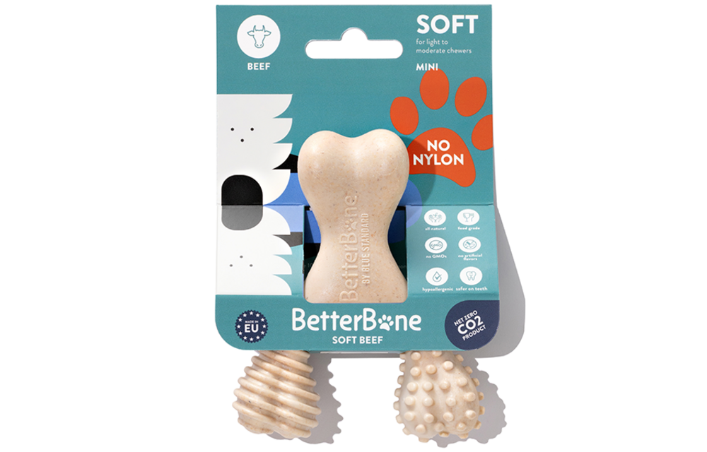 BetterBone Dog Chew Soft Beef Mini