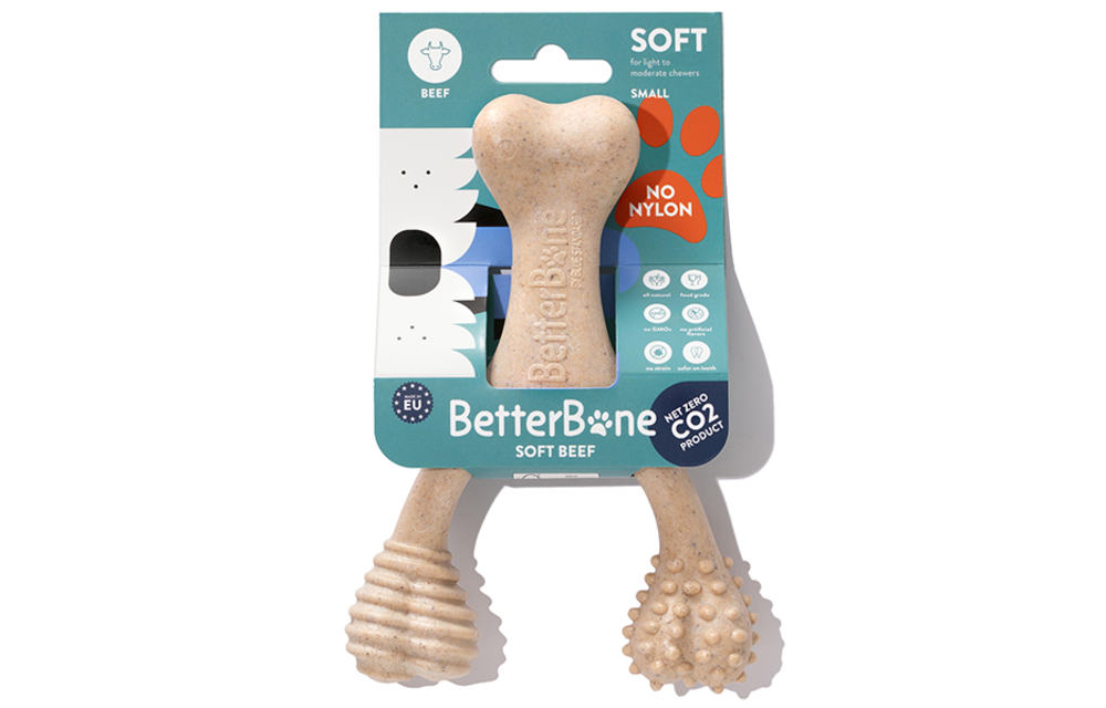 BetterBone Dog Chew Soft Beef Small
