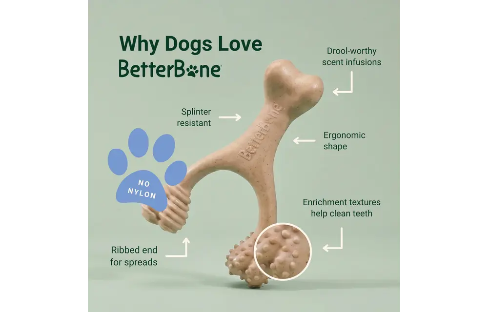 BetterBone Dog Chew Soft Beef Mini