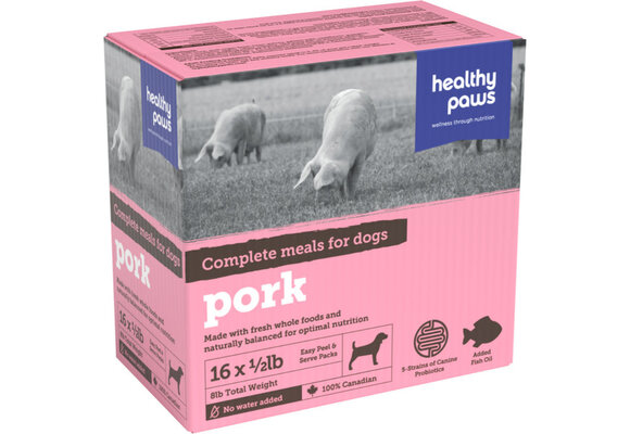 Healthy Paws Complete Dinner Pork 8lb