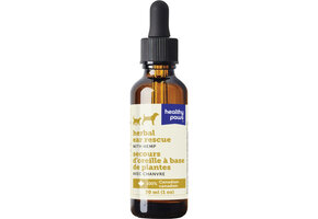 Healthy Paws Herbal Ear Rescue w/Hemp 1oz