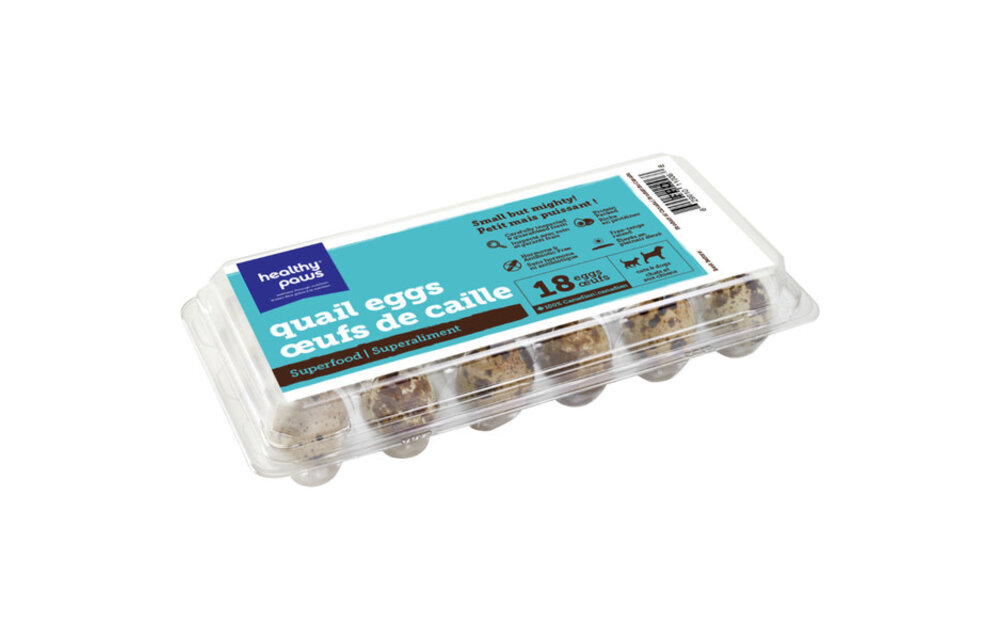 Healthy Paws Frozen - Quail Eggs 18PK