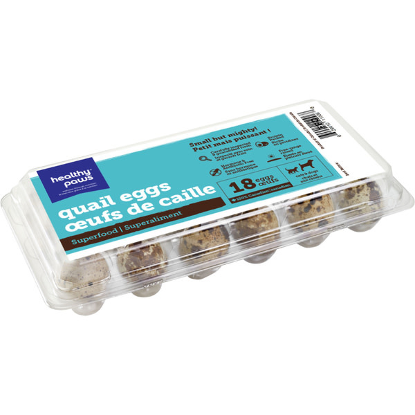 Healthy Paws Frozen - Quail Eggs 18PK