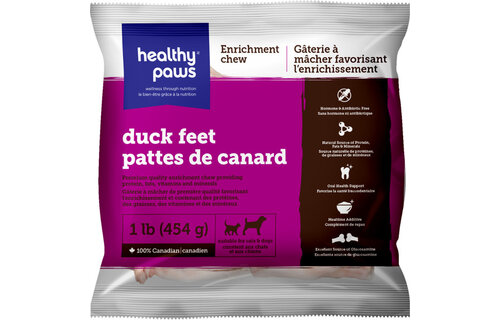 Healthy Paws Duck Feet 1LB