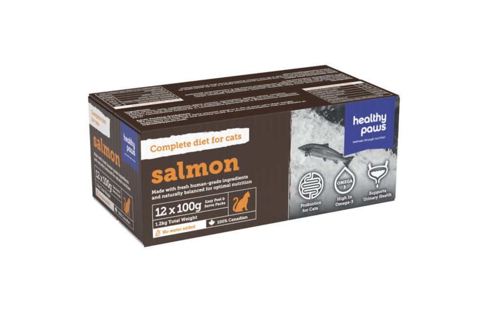 Healthy Paws Complete Dinner Salmon 1.2kg | Cat