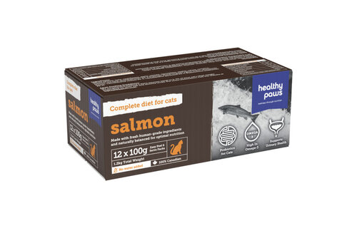Healthy Paws Complete Dinner Salmon 1.2kg | Cat