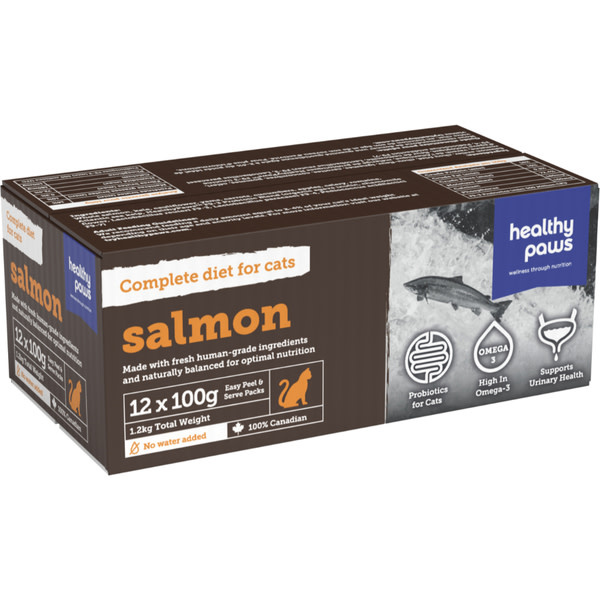 Healthy Paws Complete Dinner Salmon 1.2kg | Cat