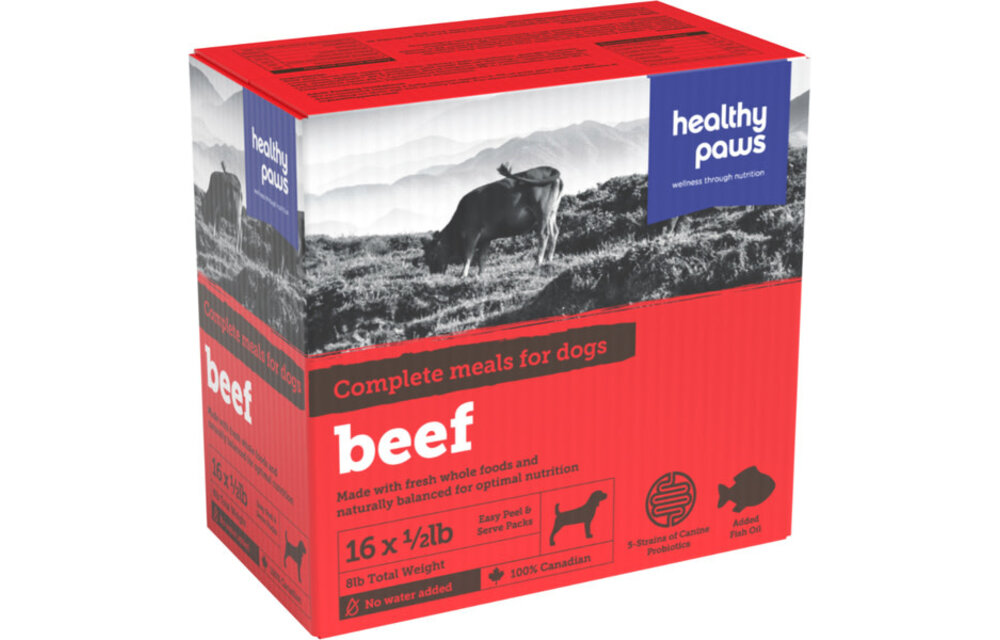 Healthy Paws Complete Dinner Beef 8lb