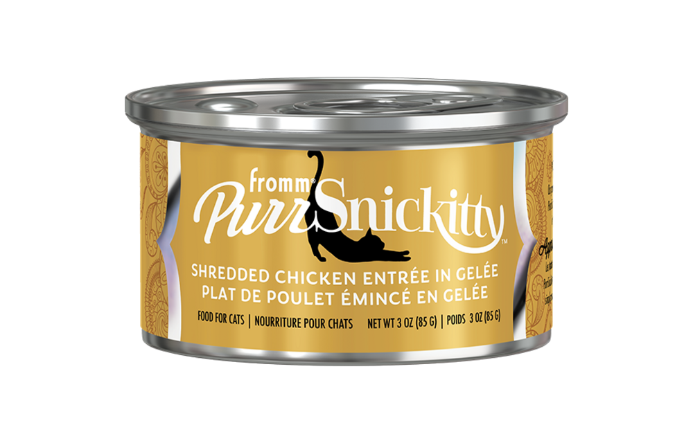 Fromm PurrSnickitty Shredded Chicken In Gelee 3oz