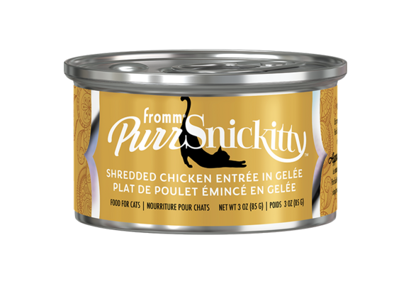 Fromm PurrSnickitty Shredded Chicken In Gelee 3oz