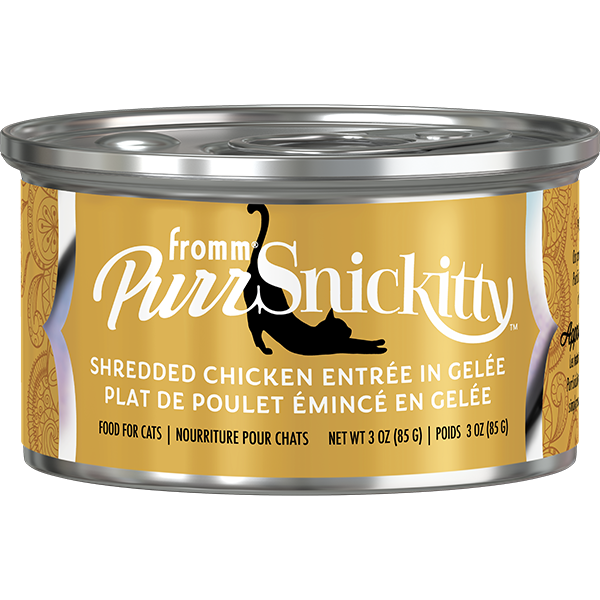 Fromm PurrSnickitty Shredded Chicken In Gelee 3oz