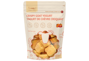 Loopy Paws Dog Crispy Goat Yogurt Chunk Pumpkin & Strawberry 30g