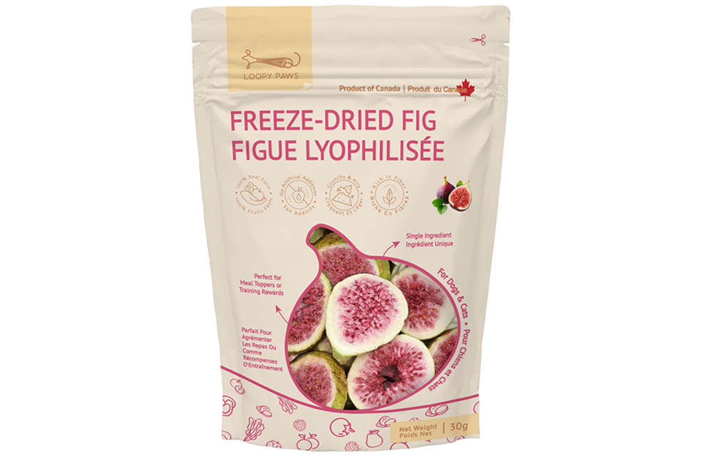Loopy Paws Dog Fruity Crunchy Fig 30g